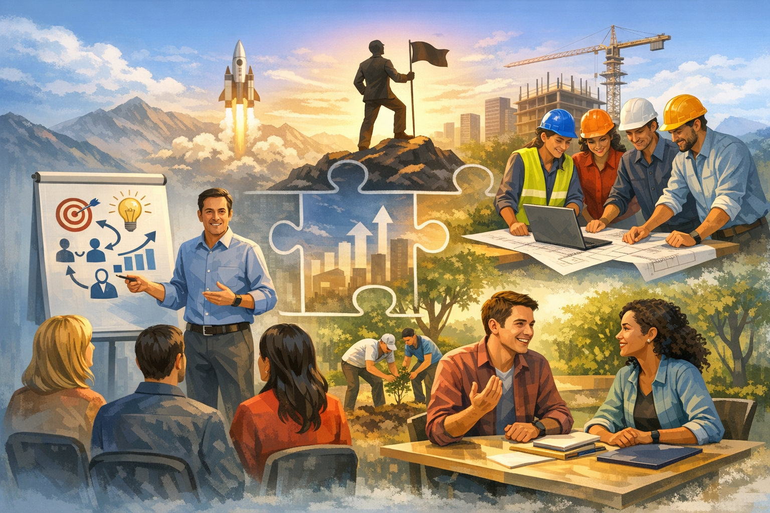 Liderazgo y desarrollo de proyectos emprendedores